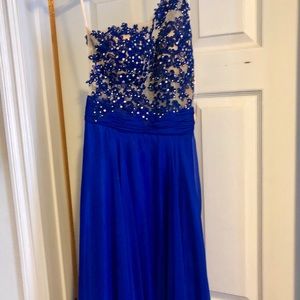 Blue Prom Dress